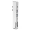 ALOGIC USB-C MacBook Dock Nano Gen 2 - HDMI 4K/USB-C with PD/USB 3.0 Hub/Card Reader - Silver  - MOQ:1