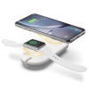 ALOGIC Wireless Duet Charging Station - iPhone & Apple Watch Charger - White - MOQ:2