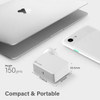 ALOGIC USB-C Wall Charger 60W - Travel Edition - Includes plugs for AU, US, EU and UK - WHITE  - MOQ:2