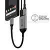 ALOGIC USB-C to USB-C Audio and USB-C Charging Adapter - Space Grey with 100W (20V/5A) Power Delivery, Data and Audio  - MOQ:2