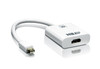 Aten Mini DisplayPort(M) to HDMI(F) Active 4K2K Adapter -Premium series with EMI Shielding