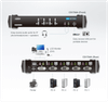 4 PORT USB DVI DUAL LINK KVMP SWITCH. Support HDCP, Video DynaSync, Dual Link, 2.1 Audio, Mouse/Keyboard emulation - [ OLD SKU: CS-1784A ]