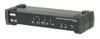 Aten 4 Port USB 3.0 4K DisplayPort KVMP Switch with build in MST Hub. Support HDCP, 4096 x 2160 @ 60Hz, DP 1.2, Mouse emulation, Keyboard emulation
