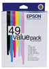 T049 VALUE PACK, 6 INKS,T0491 T0492 T0493 T0494 T0495 T0496