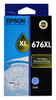 676XL Cyan Ink Cartridge WorkForce Pro WP-4530 WP-4540