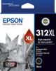 312XL Black Ink Claria Photo HD,  XP-8500, XP-15000