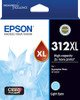 Epson 312XL Light Cyan Ink Claria Photo HD,  XP-8500