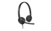 Logitech H340 Wired Over-the-head Stereo Headset - Black - USB