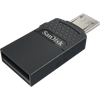 SanDisk Dual USB Drive, SDDD1, 32GB, USB2.0, Black, USB2.0/micro-USB connector, OTG-enabled Android devices, 5Y - MOQ:5