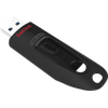 SanDisk Ultra USB 3.0 Flash Drive, CZ48 256GB, USB3.0, Black, stylish sleek design, 5Y