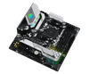 AMD B550; 4 DDR4; PCIe 4.0 x16, PCIe 3.0 x16, PCIe 3.0 x1, M.2 WiFi Key E; 6 SATA3, Hyper M.2 (PCIe), M.2 (PCIe); 10 USB 3.2; Graphics: HDMI, DP