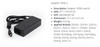 Synology Spare Part AC Adapter for 4-Bay (100W), Part: ADAPTER 100W_1 /100W_2