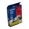 Brother TZe431 12mm Black on Red Labelling Tape