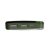 Cygnett ChargeUp Boost 4th Gen 10K mAh Power Bank-Green(CY4746PBCHE)Triple Port(Dual USB-A 15W+1xUSB-C 15W)
