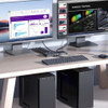 Simplecom KM430 Dual HDMI Monitor KVM Switch for 2 Computers with 4-Port USB Hub