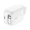 Belkin UltraCharge GAN 45 W AC Adapter - Universal Adapter - 2 USB Type-C 