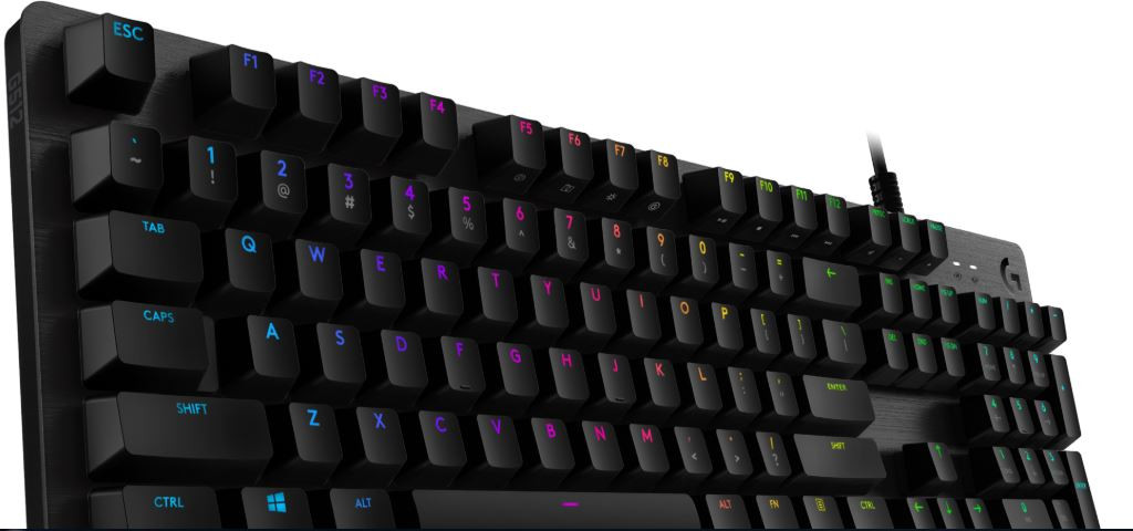 Logitech G512 CARBON LIGHTSYNC RGB Mechanical Gaming Keyboard with