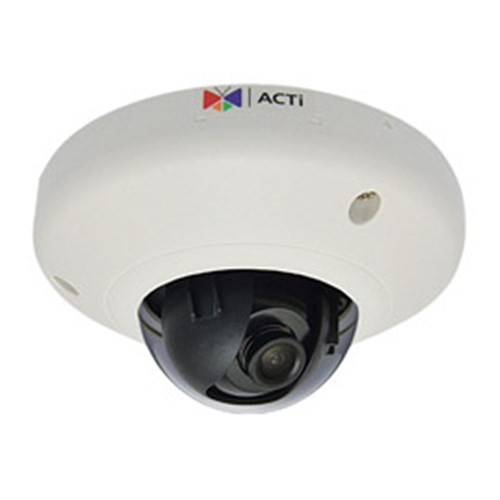 E93 5MP INDOOR MINI DOME 1080P / 30FPS MICROSD WDR POE F2.93MM / F2.0 H.264 DNR