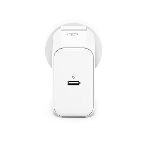ALOGIC USB-C Wall Charger 18W with Power Delivery - WHITE - MOQ:2
