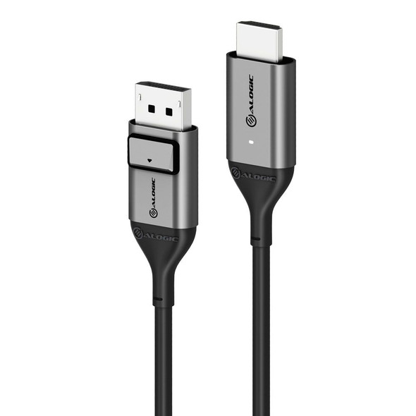 Ultra DisplayPort to HDMI Cable ‚Äì Male to Male ‚Äì 02m ‚Äì 4K@60Hz - ACTIVE - Space Grey  - MOQ:2