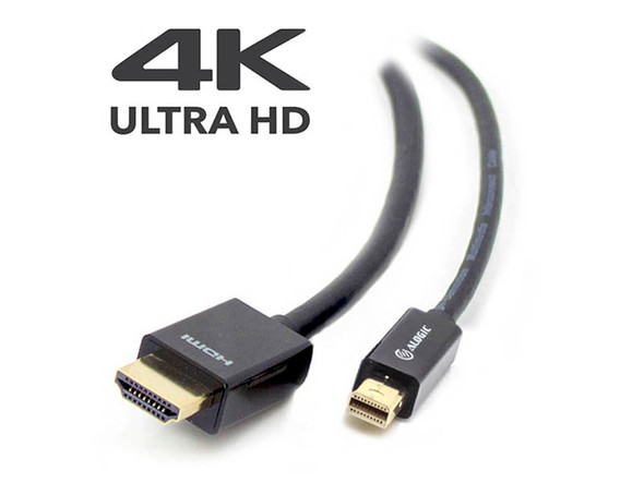 ALOGIC  SmartConnect 2m Mini DisplayPort to HDMI Cable with 4K Support - Male to Male - MOQ:3