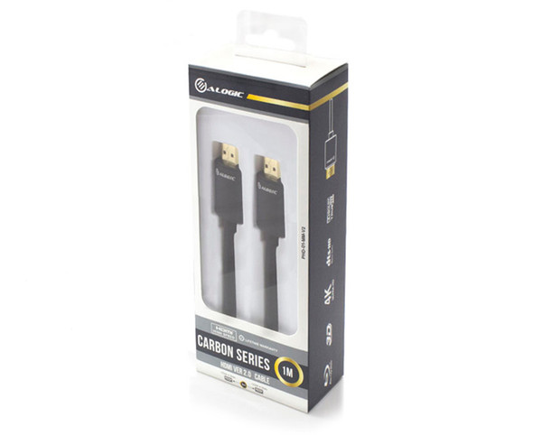 ALOGIC 3m CARBON SERIES High Speed HDMI with Ethernet Cable - Male to Male VER 2.0 - MOQ:2