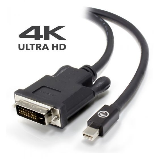 ALOGIC Elements ACTIVE  2m Mini DisplayPort to DVI-D Cable with 4K Support  - Male to Male - MOQ:3