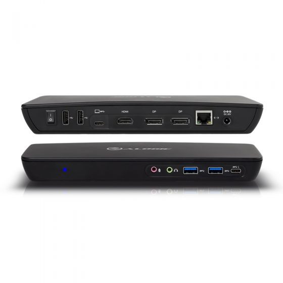 ALOGIC USB-C & USB 3.0 Triple Display Hybrid Docking Station with 4K and Power Delivery (120W) with USB-C to USB 3.0 cable (1m)  - MOQ:1