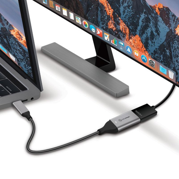 ALOGIC 15cm Ultra USB-C (Male) to HDMI (Female) Adapter - 4K @60Hz - MOQ:2