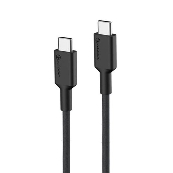 ALOGIC Elements PRO USB-C to USB-C cable - Male to Male - 1m - USB 2.0 - 5A - 480Mbps - Black - MOQ:4