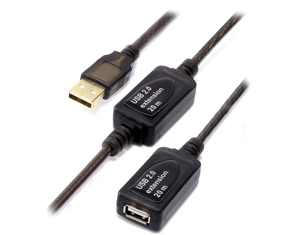 10m USB 2.0 Active Extension Type A to Type A Cable-  Male to Female - MOQ:2