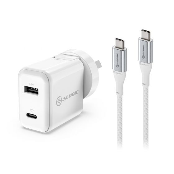 ALOGIC Combo Pack 30W Power w/ USB-C to USB-C - MOQ:2