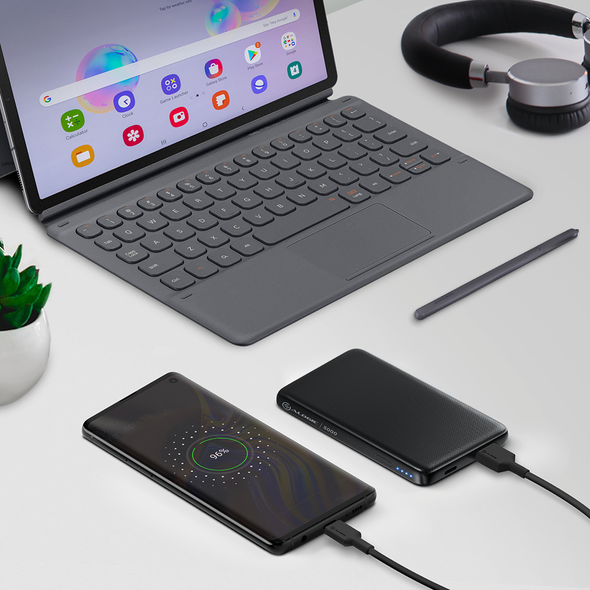ALOGIC Rapid 5000mAh Power Bank -Black - MOQ:2