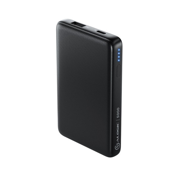 ALOGIC Rapid 5000mAh Power Bank -Black - MOQ:2