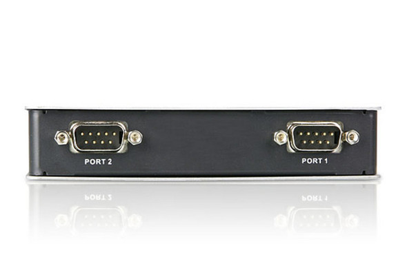 2-Port USB to Converts a USB port to a Legacy RS-422 or RS-485 COM port. Up to 115.2 Kbps data transfer rate for each serial port