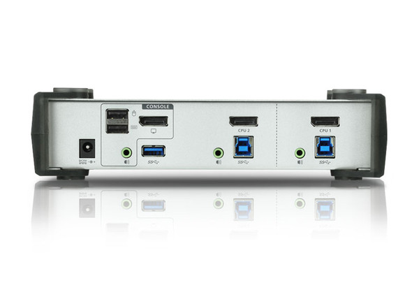2 Port USB 3.0 4K DisplayPort KVMP Switch Support HDCP, 3840 x 2160 @ 30Hz, DP 1.1, Mouse emulation, Keyboard emulation - [ OLD SKU: CS-1912 ]
