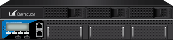 Barracuda CloudGen Firewall F-Series F900 model CCE (16 copper and 8 10G SFP+ fiber ports)