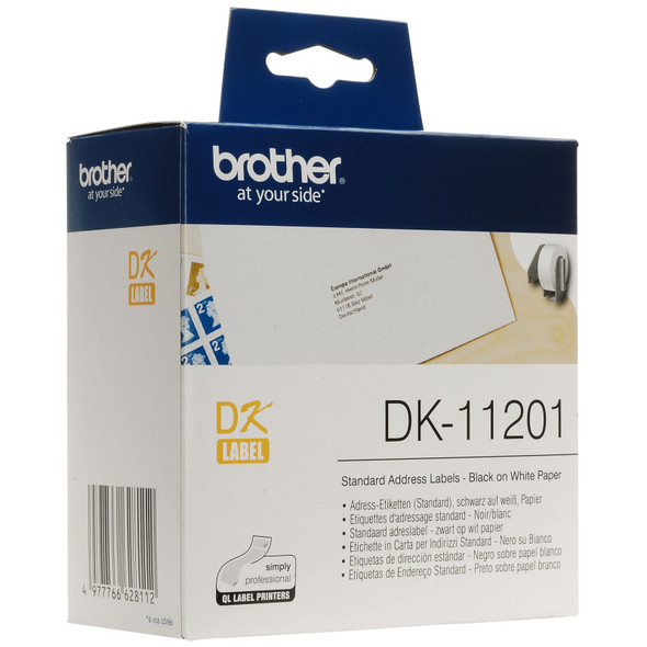 WHITE STD ADDRESS LABELS,29mm*90mm 400 LABELS PER ROLL