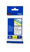 12MM BLACK ON WHITE TZE TAPE MEGAPACK (25 PACK)