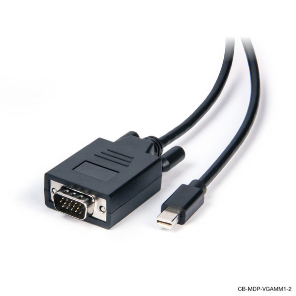 2m Mini DisplayPort to VGA Cable Male to Male