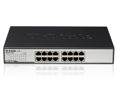 16 Port Copper Gigabit Switch (Desktop Size)