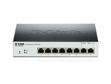 8-Port Gigabit EasySmart Switch with PoE