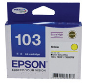 EPSON EXTRA HIGH CAPACITY YELLOW T40W,TX610FW,TX510FN,T1100.