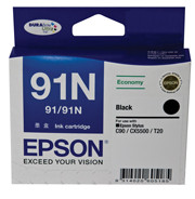 91N Eco. Black Ink Cart for C90 CX5500 T20 T21 TX100 TX110
