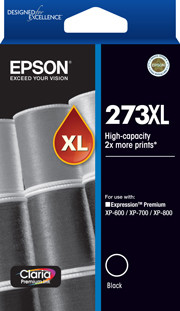 273XL High Capacity Claria Premium Black ink