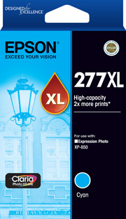 Epson 277XL High Capacity Claria Photo HD Cyan ink