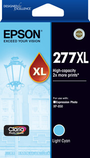 Epson 277XL High Capacity Claria Photo HD Light Cyan ink