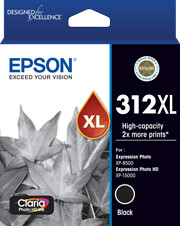 312XL Black Ink Claria Photo HD,  XP-8500, XP-15000