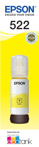 Epson T522 Ecotank Yellow Ink Bottle ET series