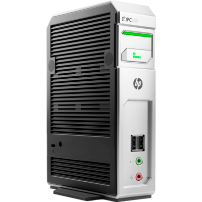 HP t310: TERA2140 PCoIP Zero Client processor/ 512 MB/ 32MB/ / No WiFi/ Gigabit NIC/ No OS - Quad Display